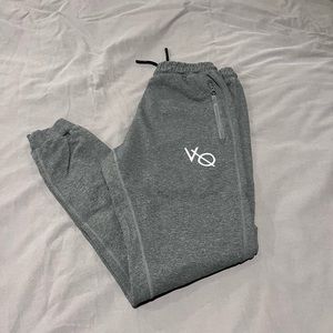 VANQUISH ECLIPSE GRAY TAPERED SWEATPANTS - Size S